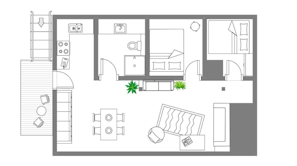 Studio-Loft Siebengebirge Westerwald Erpel Esterno foto